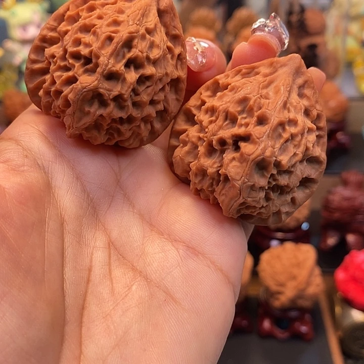 吊坠文玩核桃41全品金朱雀