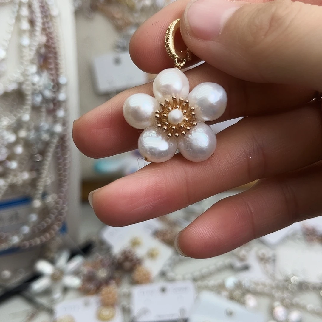 未镶嵌颈饰淡水珍珠