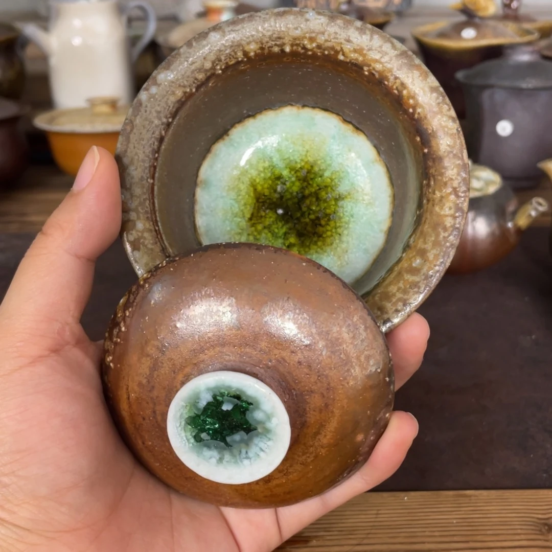 盖碗 19。  金珍珠。 默认微瑕