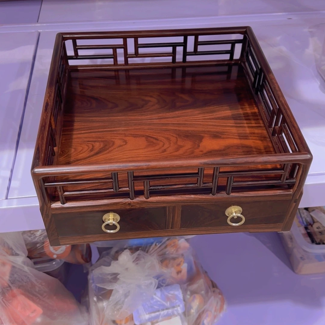 红酸枝木类家具文*微凹都城盘