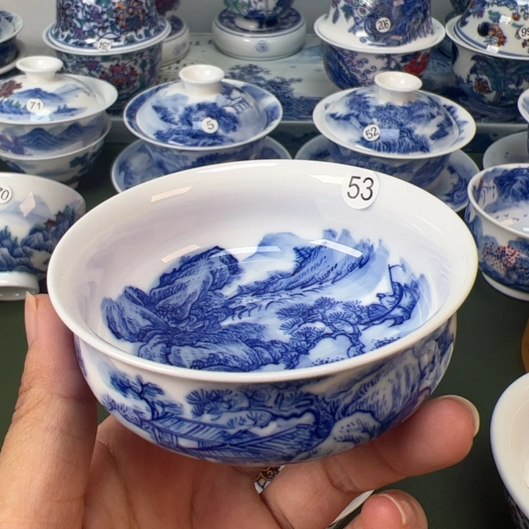 木木景德镇纯手工纯手绘茶具53