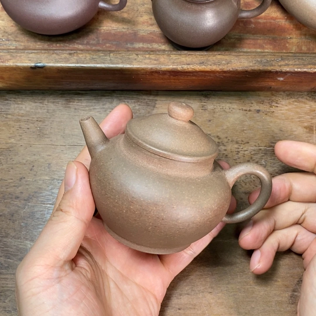 紫砂茶壶140cc全手工摹古