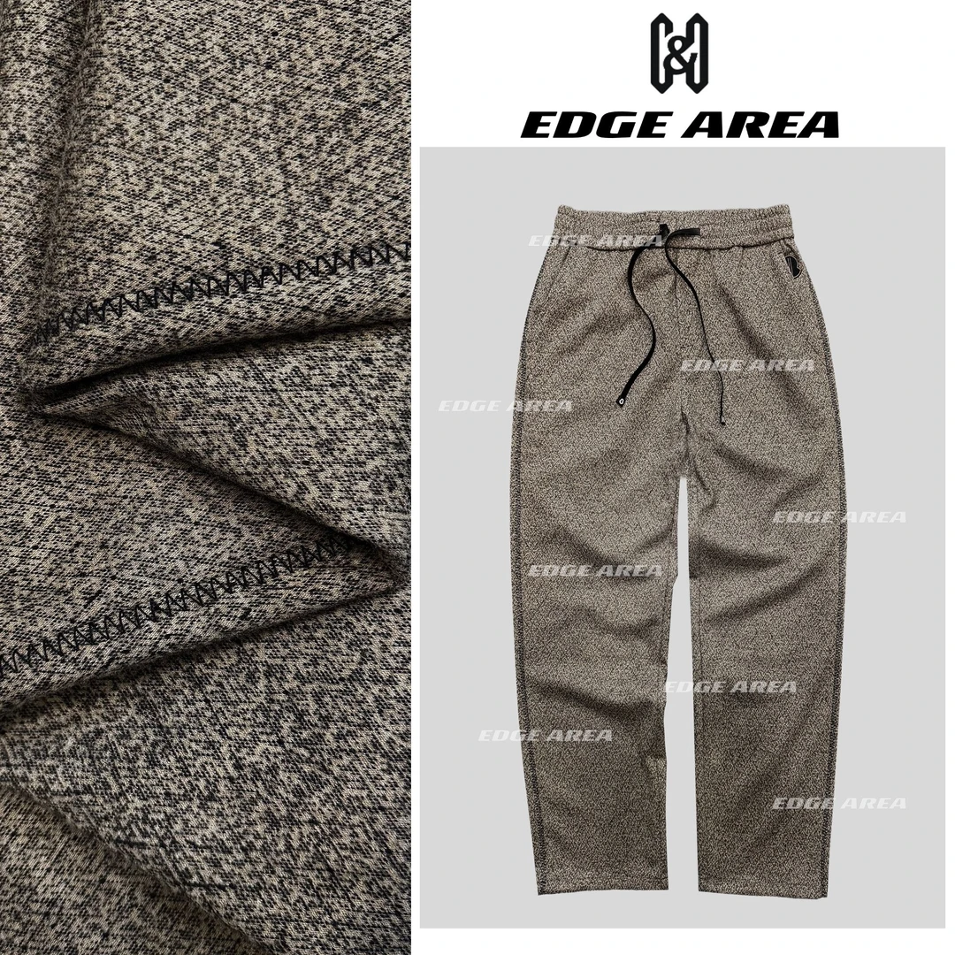 【EDGE AREA】品牌正品面料高级肌理感莱赛尔羊毛老钱直筒裤888-16