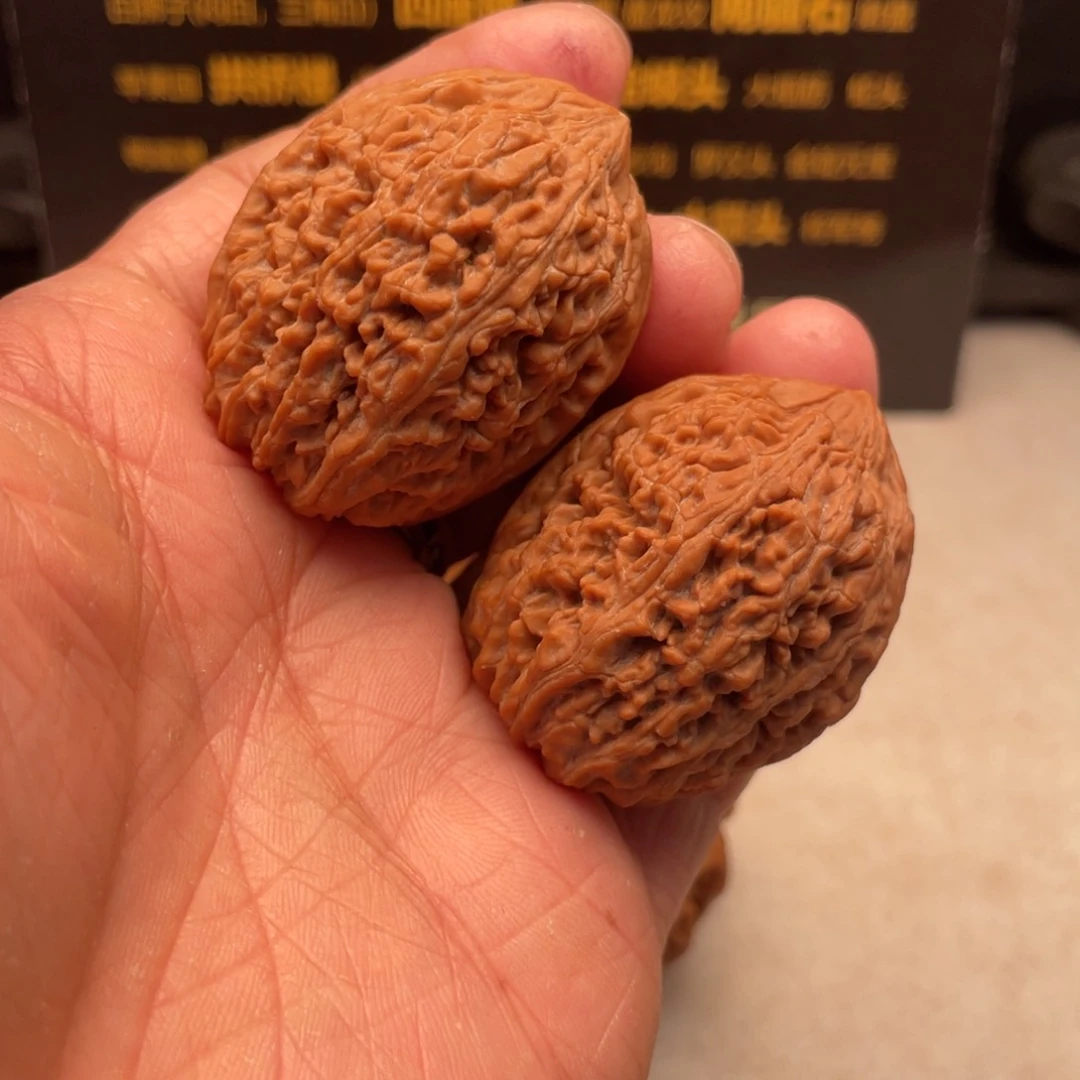 文玩核桃把件?****：35尺全品大蒜头