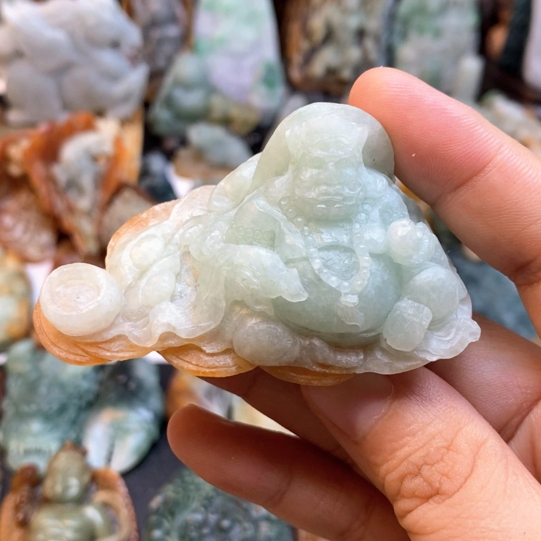 定制翡翠未镶嵌特色a货翡翠