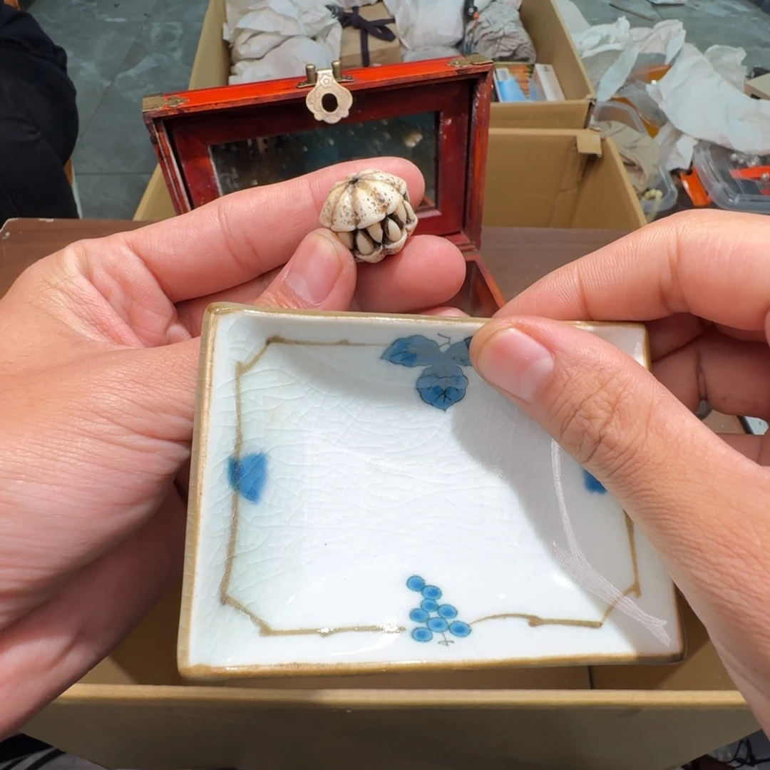 紫砂陶瓷孤品单件车里拍
