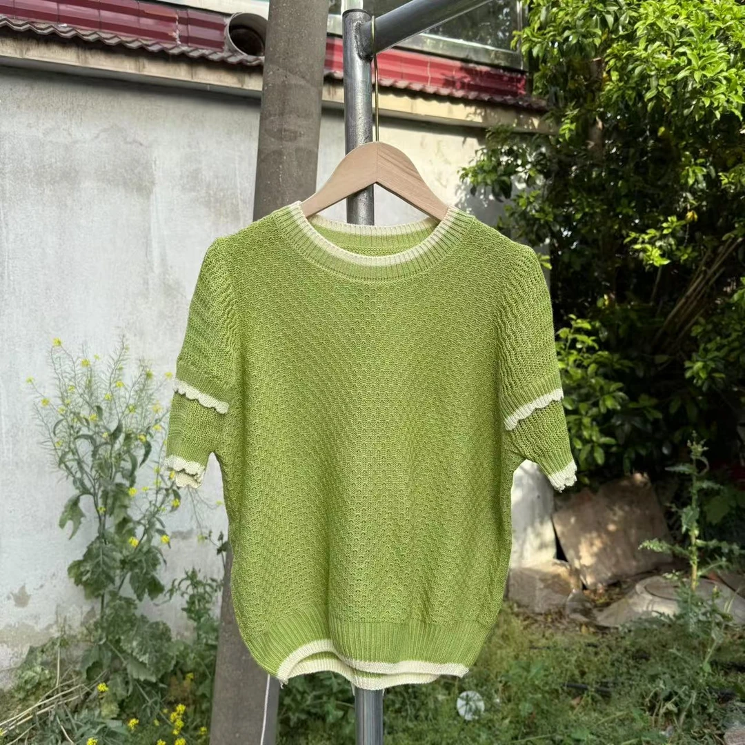 x-0417新款春夏针织T恤