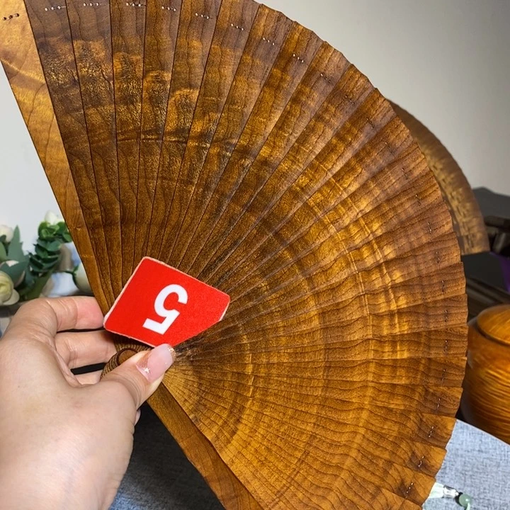 金丝楠金丝楠木扇子