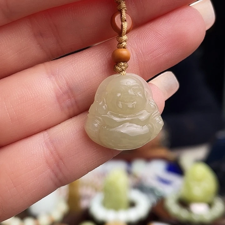 和田玉挂件未镶嵌定制发货