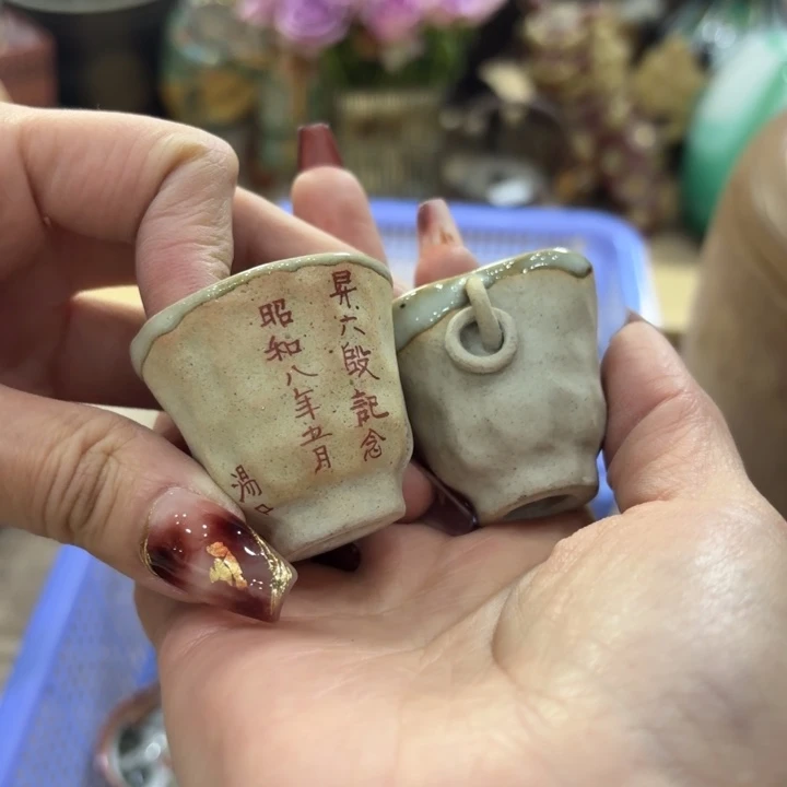 陶瓷古美术置物摆件