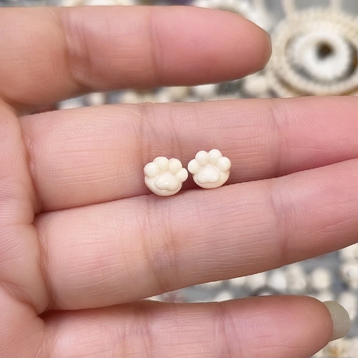 猛犸象牙手串/手链/手镯爱心爪一对