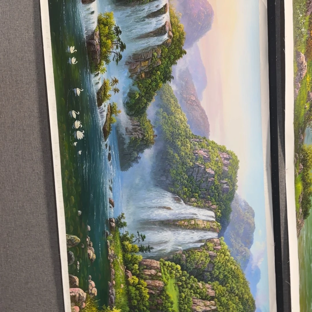 油画加油加油努力加油加油