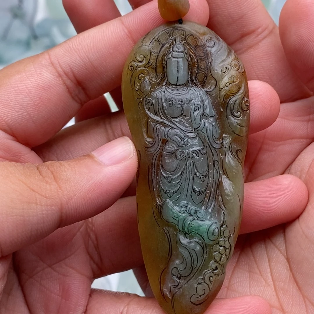定制翡翠未镶嵌平**福天然缅甸翡翠a货