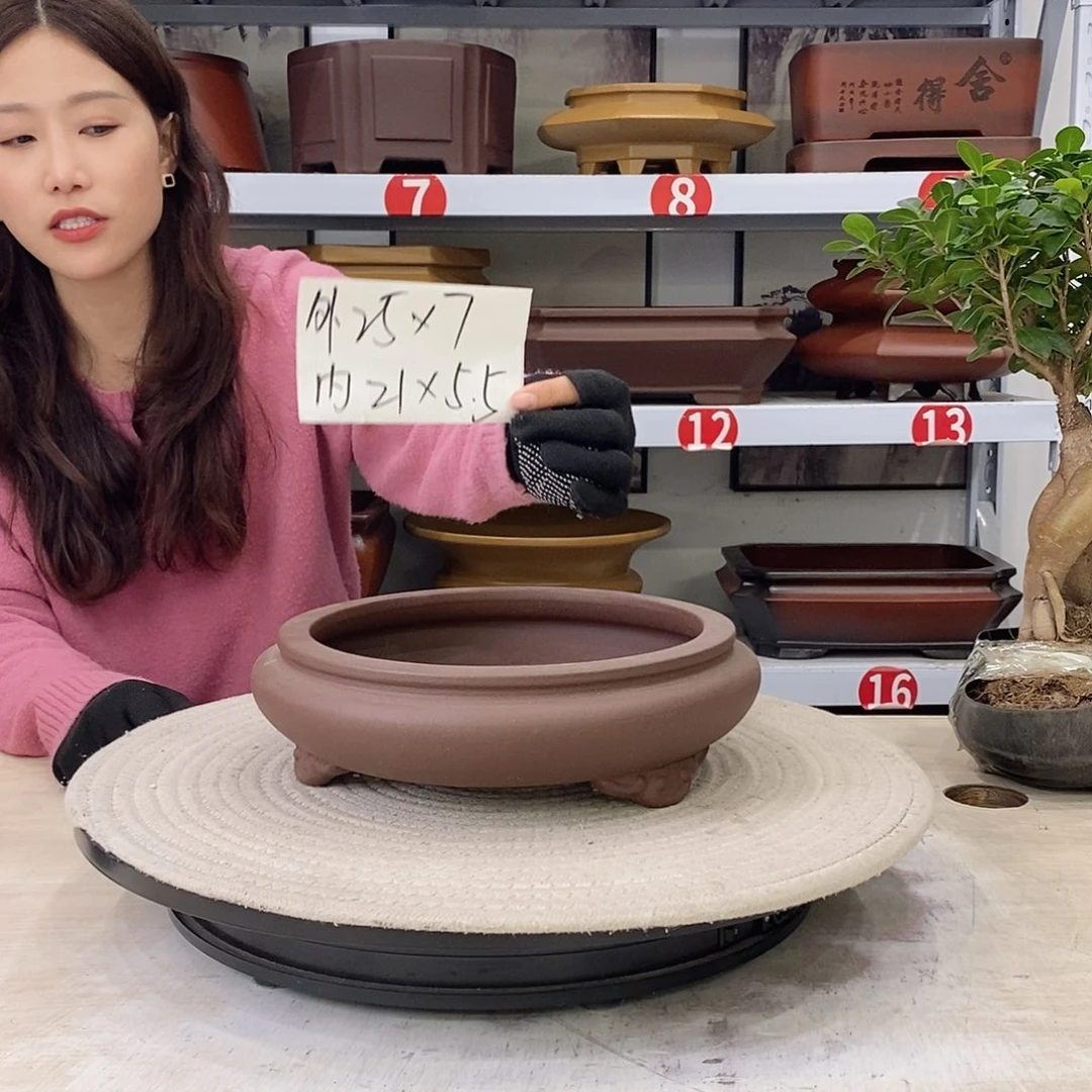 紫砂花盆紫砂花盆