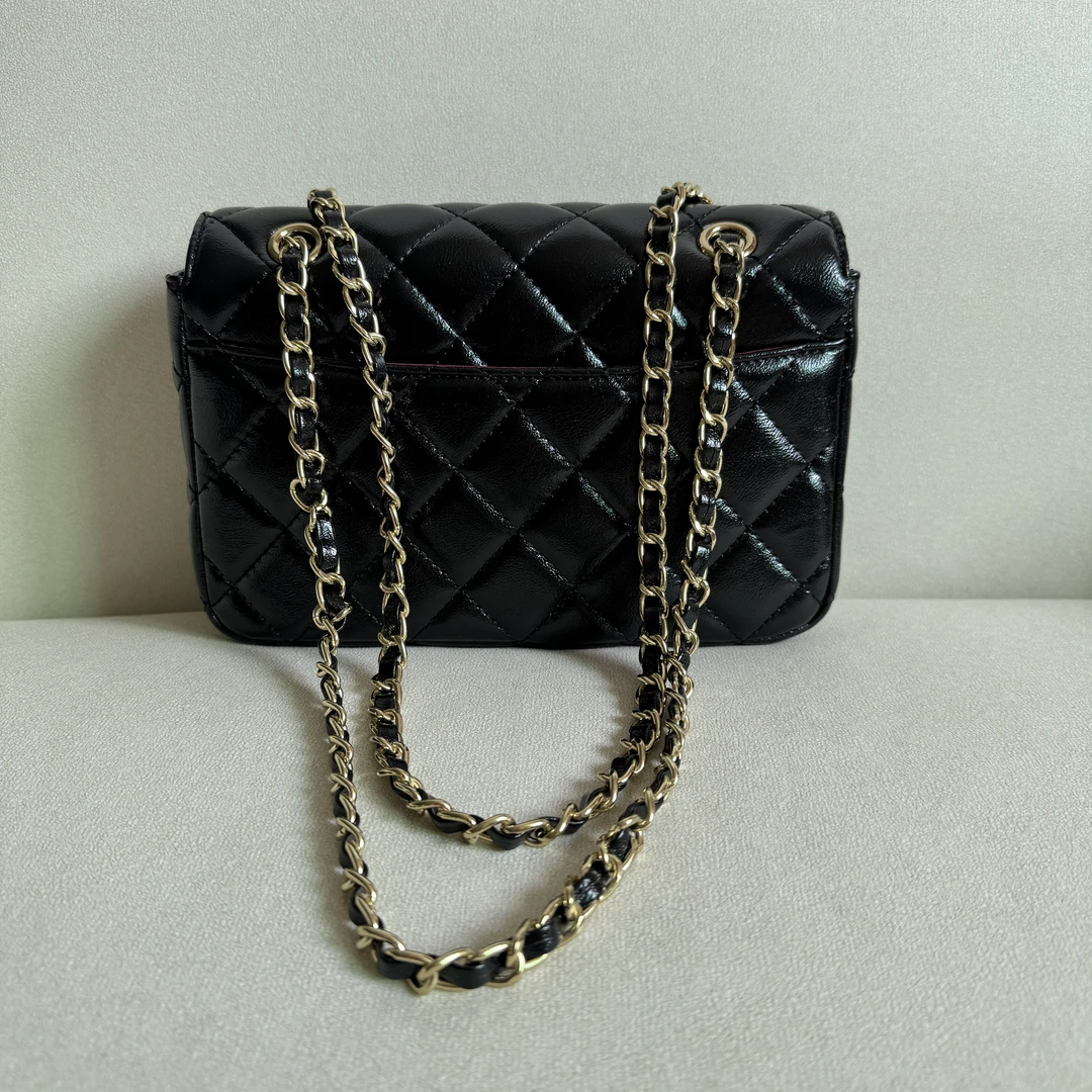 经典款大号黑色复古百搭斜挎包