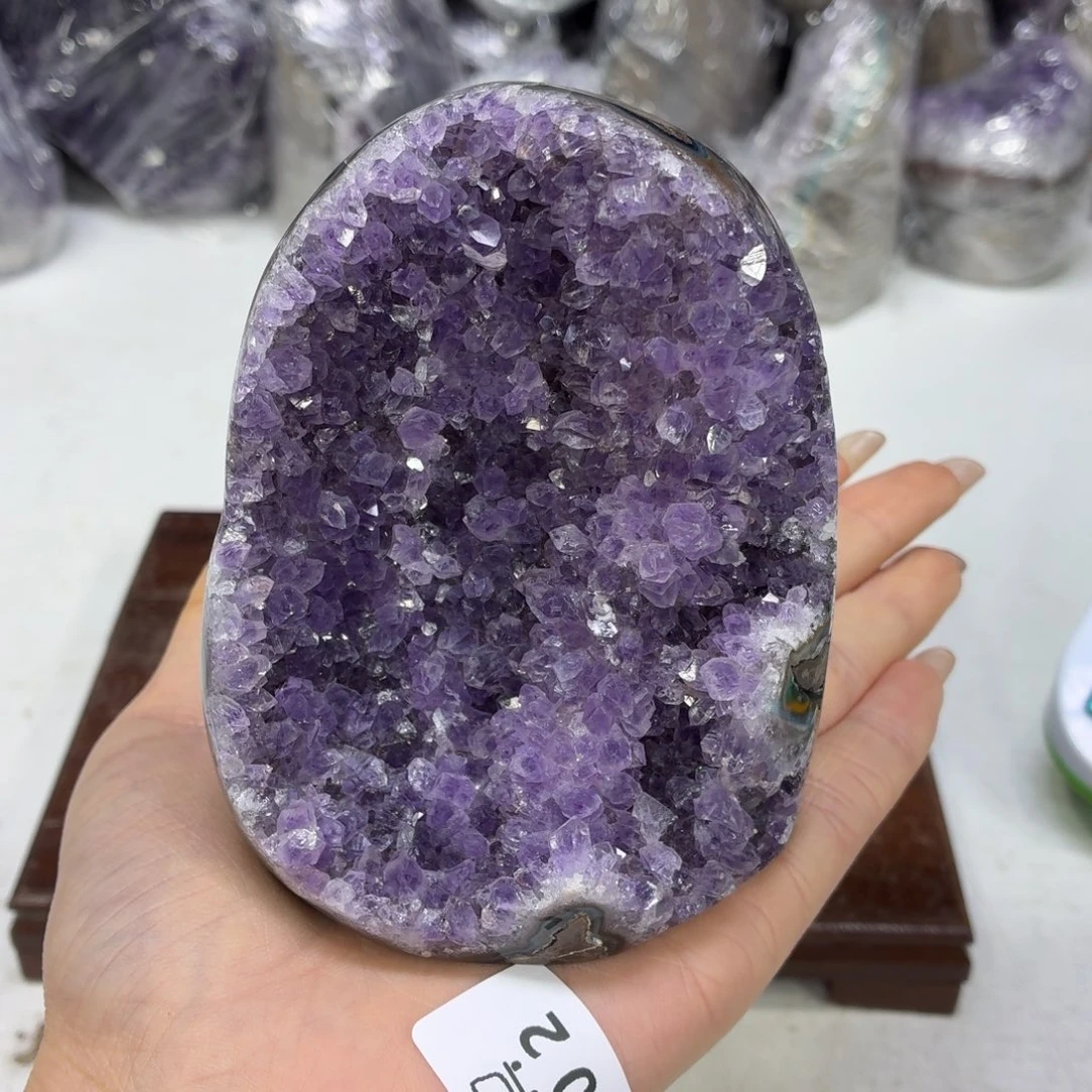 眼镜未镶嵌紫晶水晶