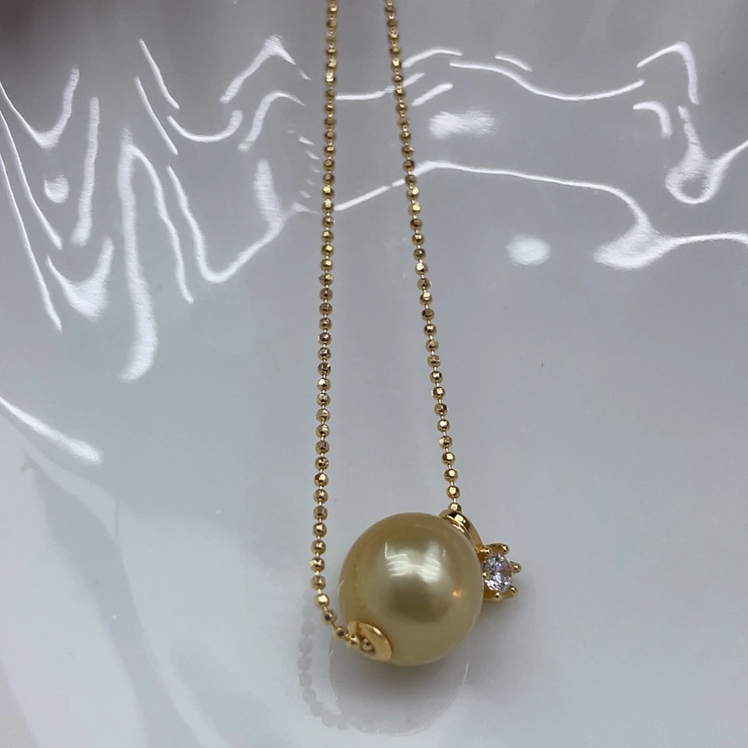 颈饰海水珍珠银S925镶嵌