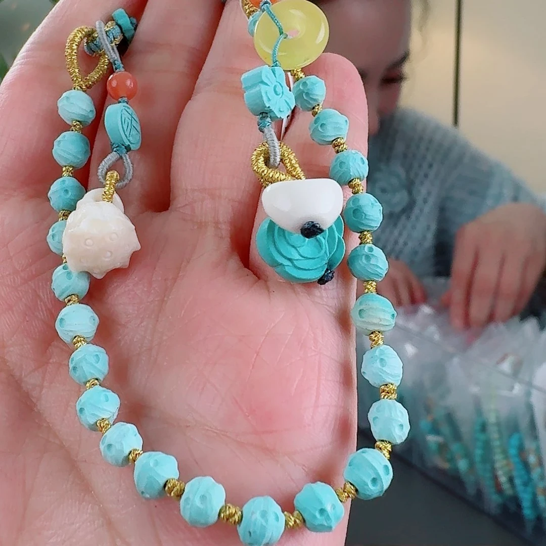 绿松石珠宝奇石未镶嵌