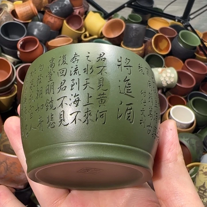 茶杯紫砂全手工紫砂