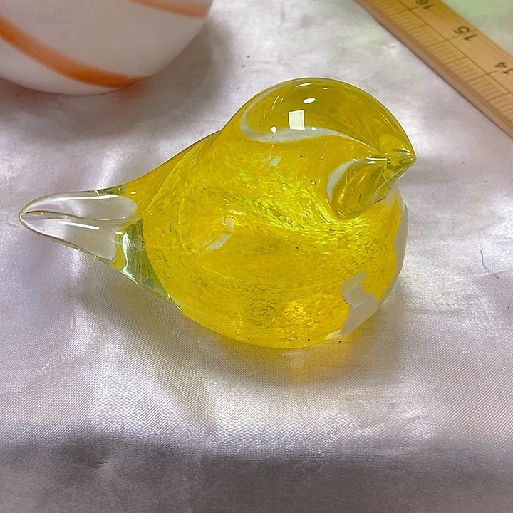 琉璃花瓶高7直径11