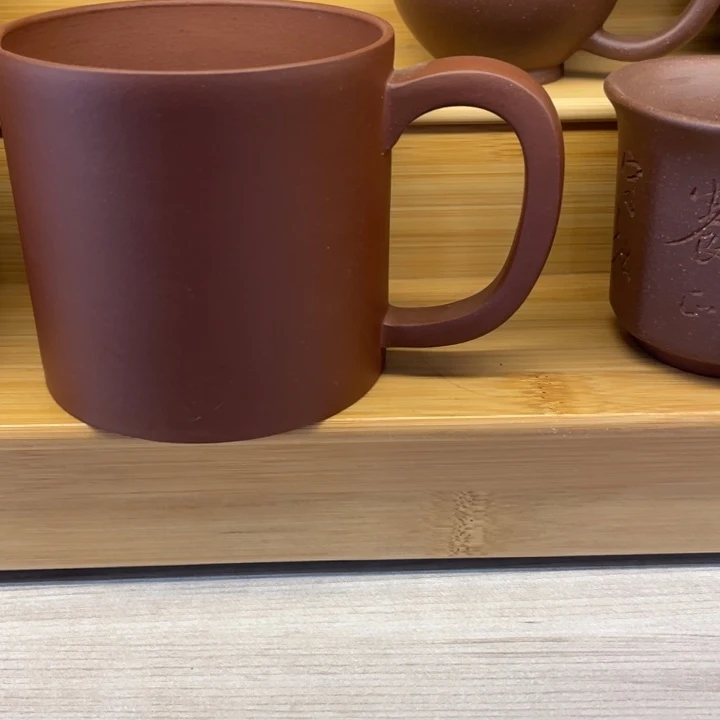 紫泥茶壶红皮龙大主人杯400 cc