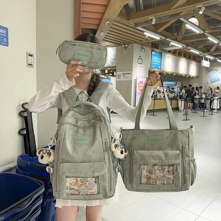 儿童书包女生小学生初中生高中大学生女童背包新款高颜值双肩包