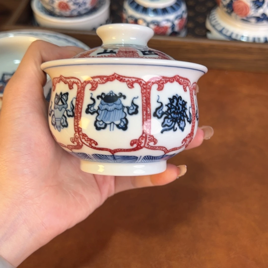 摆件景德镇手工手绘陶瓷