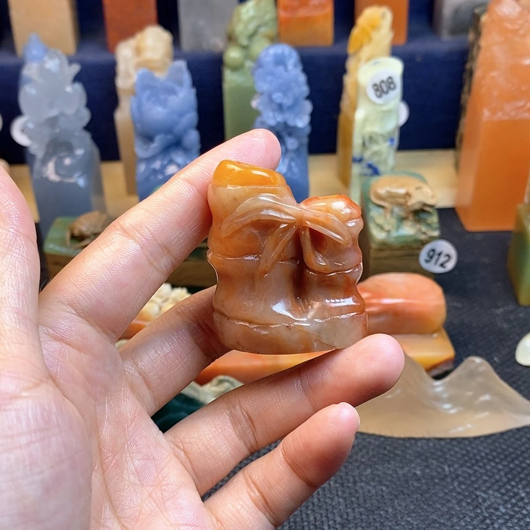 老挝石篆刻作品展