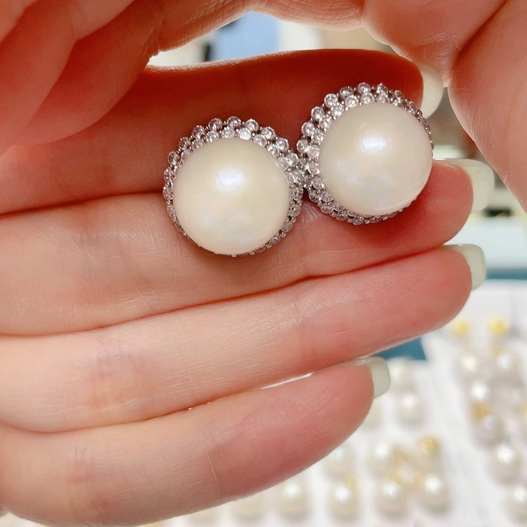 淡水珍珠未镶嵌吊坠(赠链)