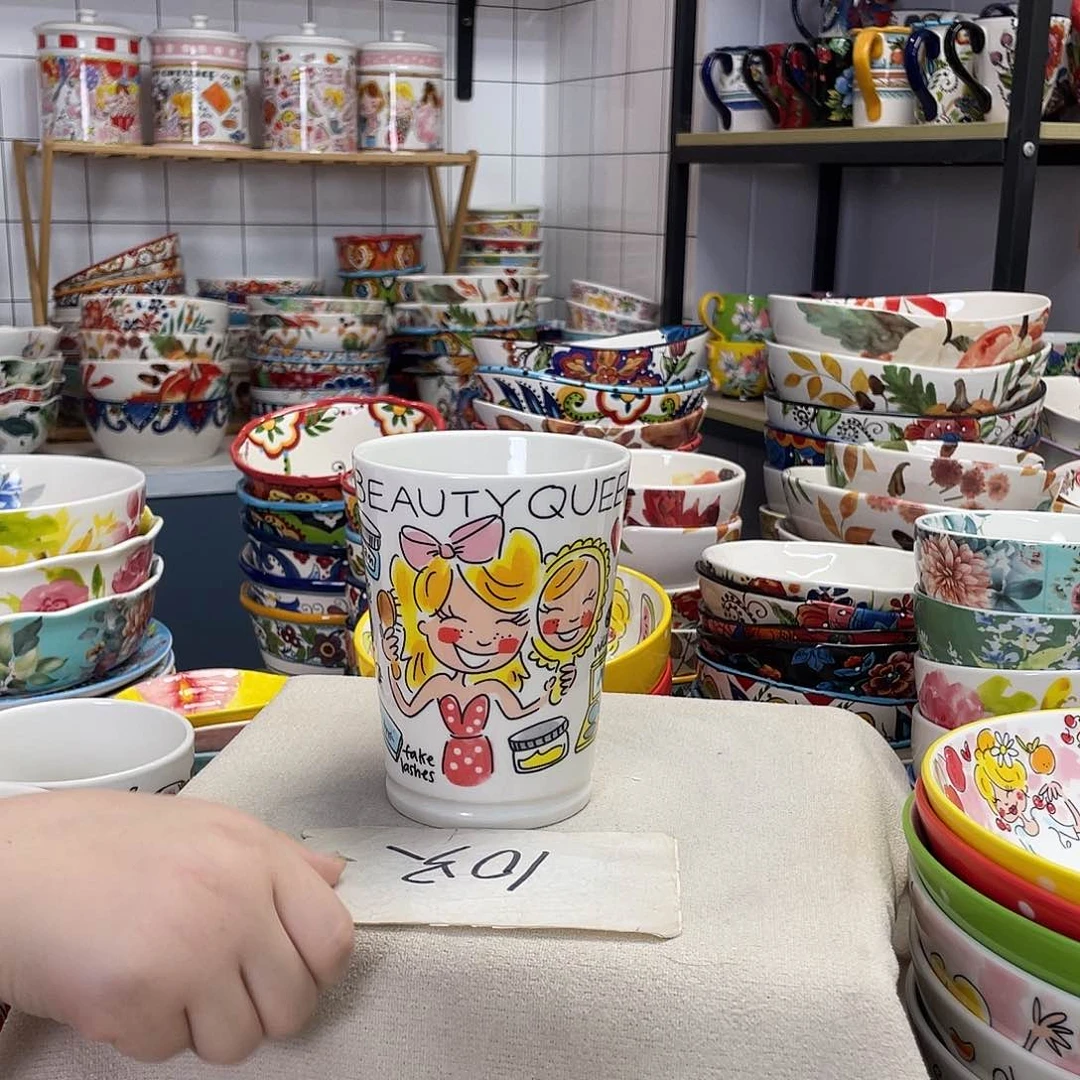 小***乐陶瓷微瑕清仓大哈杯子