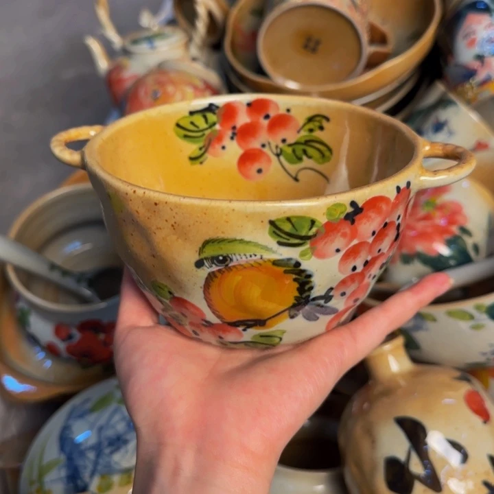 瓷片景德镇手工手绘陶瓷