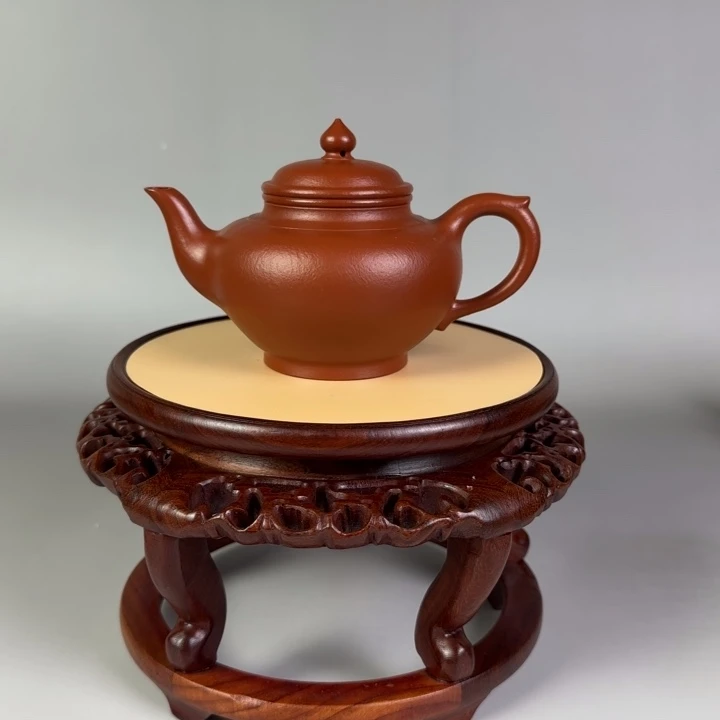 朱泥茶壶笑樱壶220 cc全手工制作