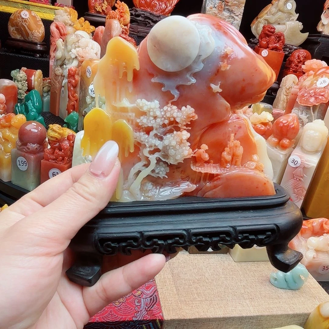 寿山石印石寿山石印章