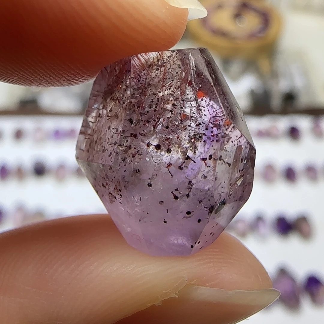 未镶嵌水晶珠宝半成品超七随形