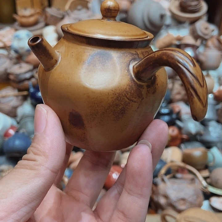 柴烧老岩泥高端茶器