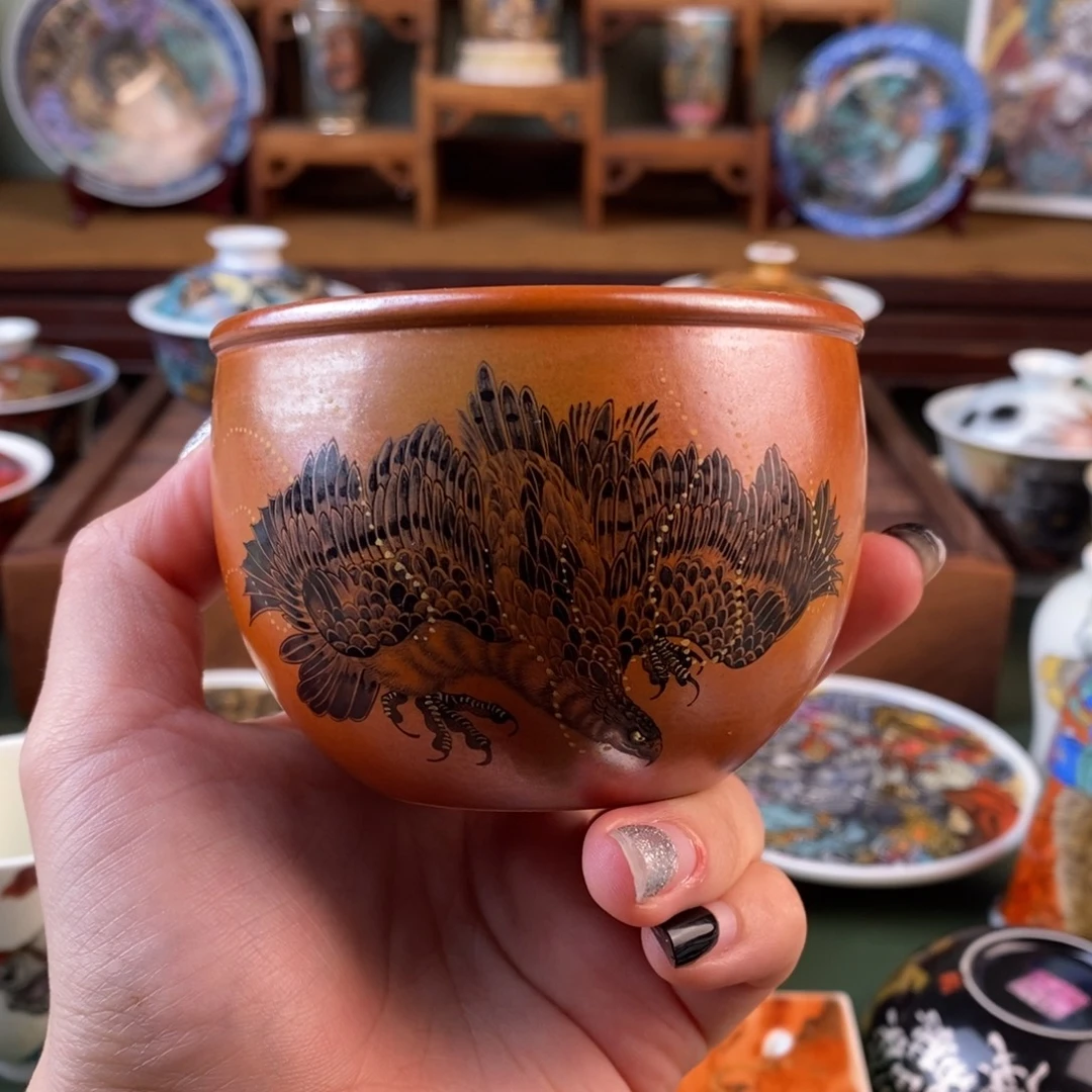 手工手绘陶瓷福利杯