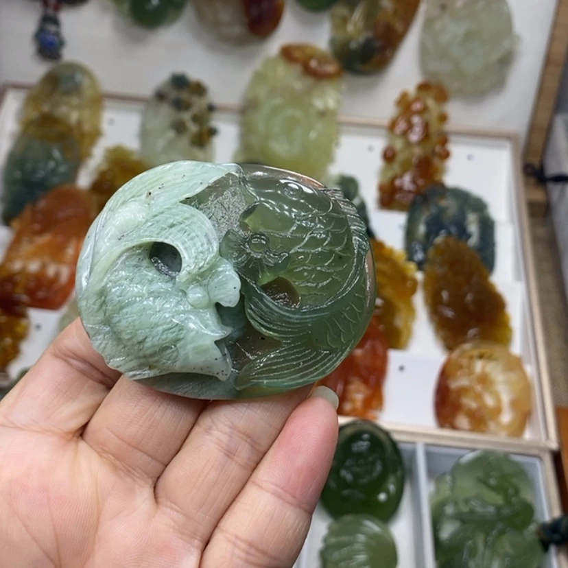 【闪购商品】未镶嵌蛇纹石玉颈饰