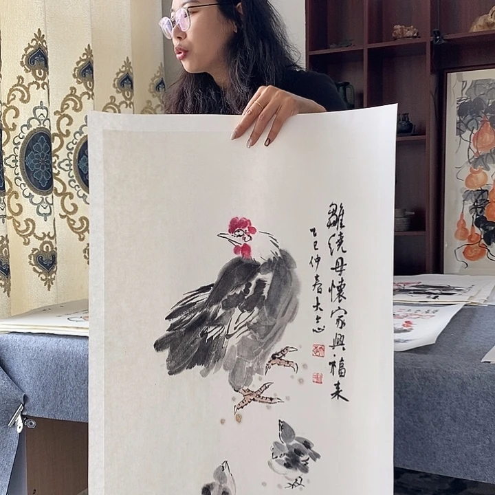 国画纯手绘国画写意作品