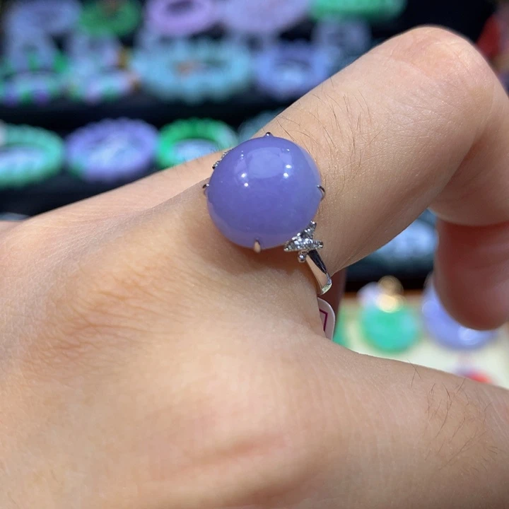 翡翠18K金镶嵌手链翡翠