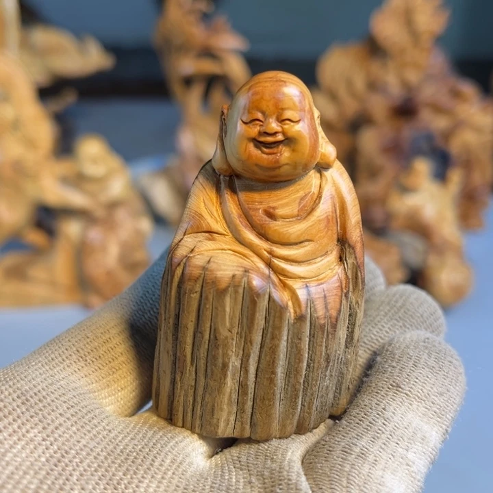柏木（崖柏）根雕工艺摆件