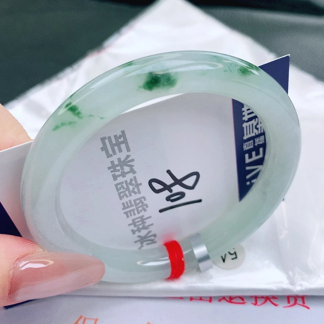 翡翠未镶嵌手镯缅甸天然a货翡翠