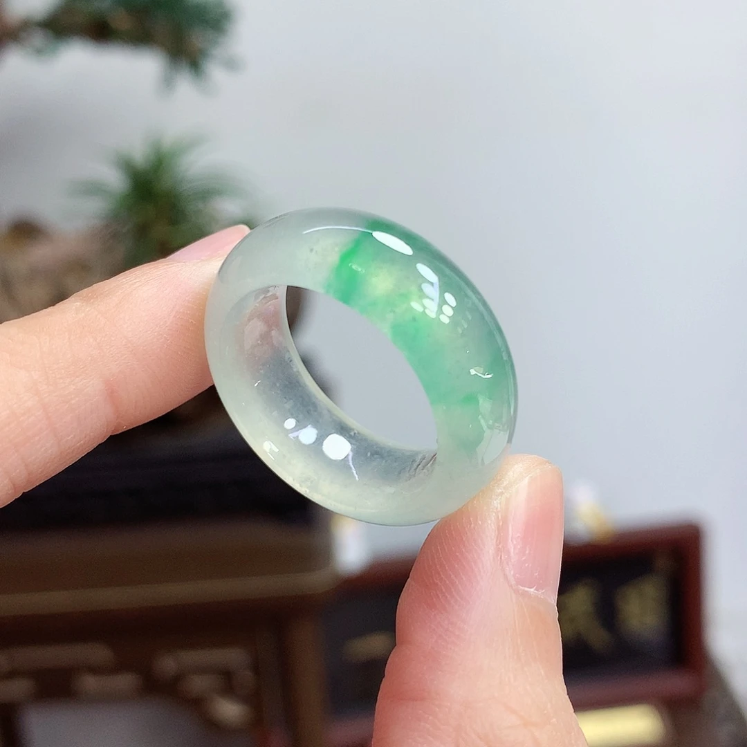 未镶嵌戒圈翡翠21-22号