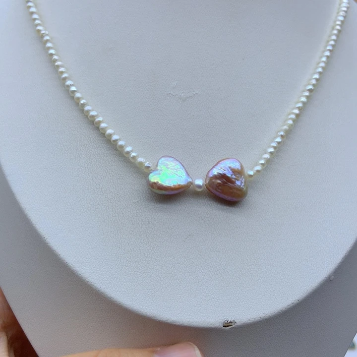 淡水珍珠未镶嵌颈饰