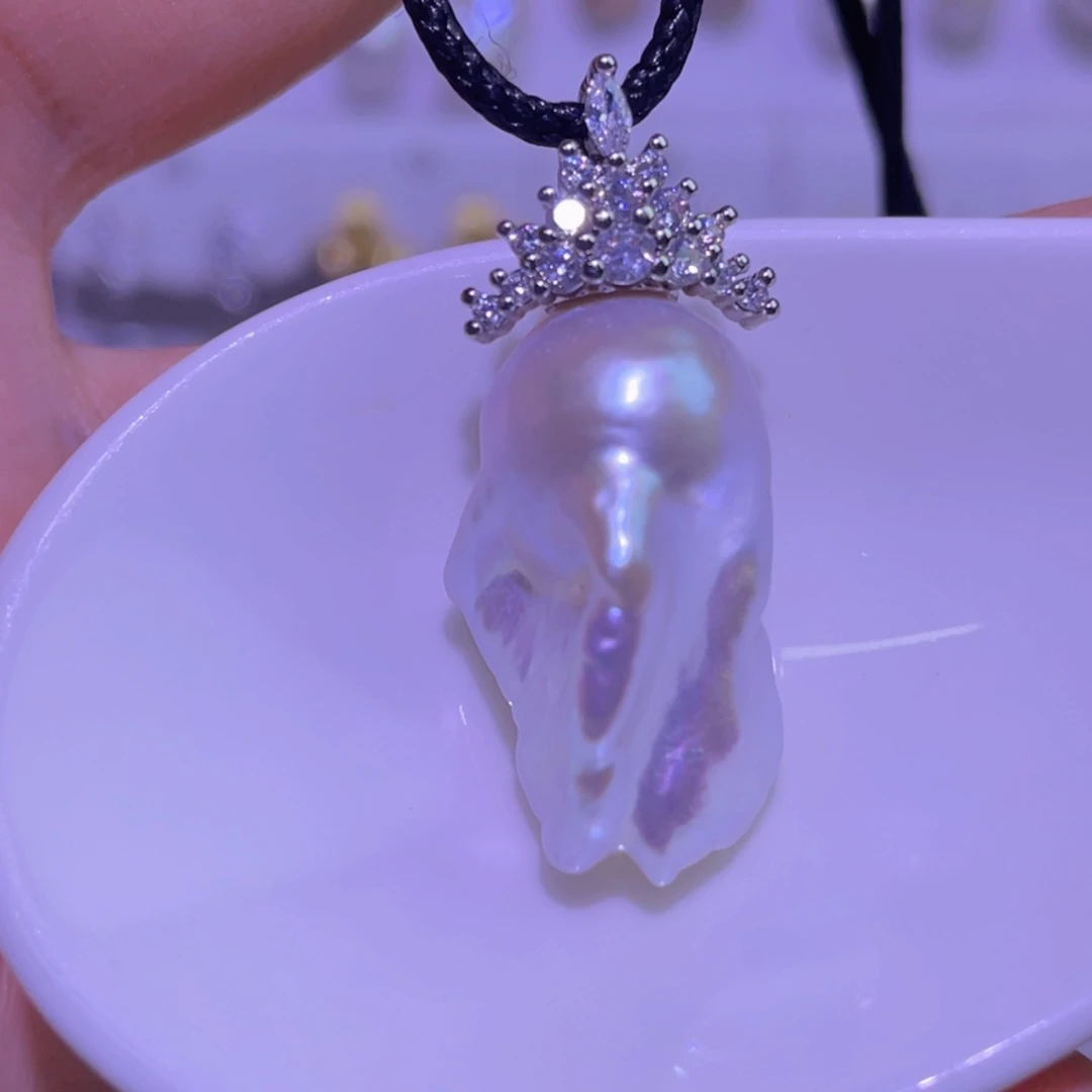 淡水珍珠天然淡水珍珠吊坠未镶嵌