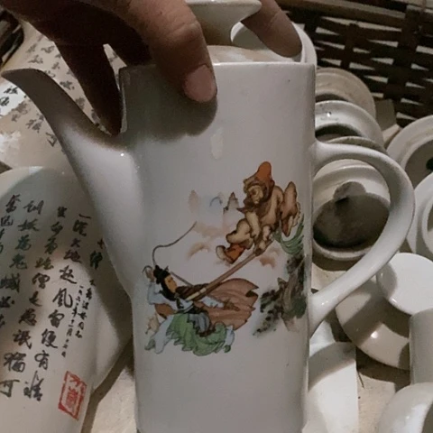 。摆件。。烧制问题都是正常的哦