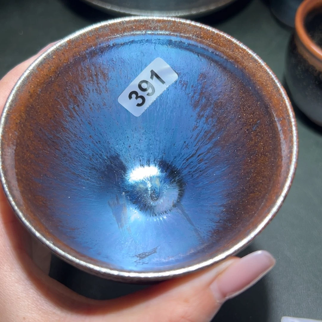 无***治茶盏全手工原矿原釉建盏