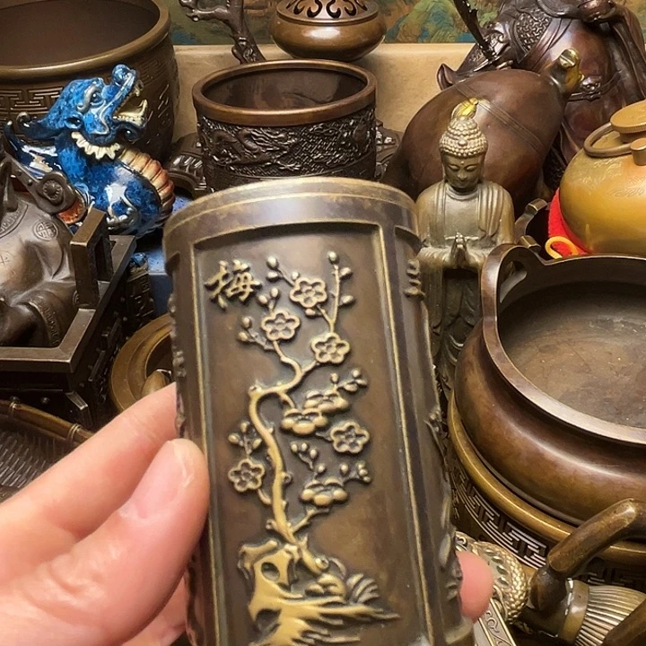 精美铜器批发档口