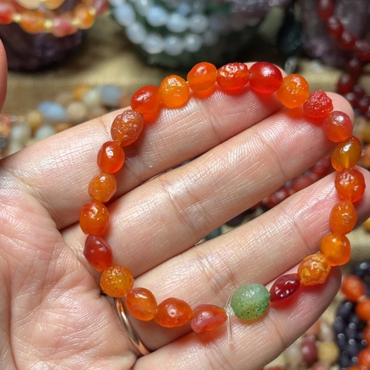 玛瑙/玉髓未镶嵌手链