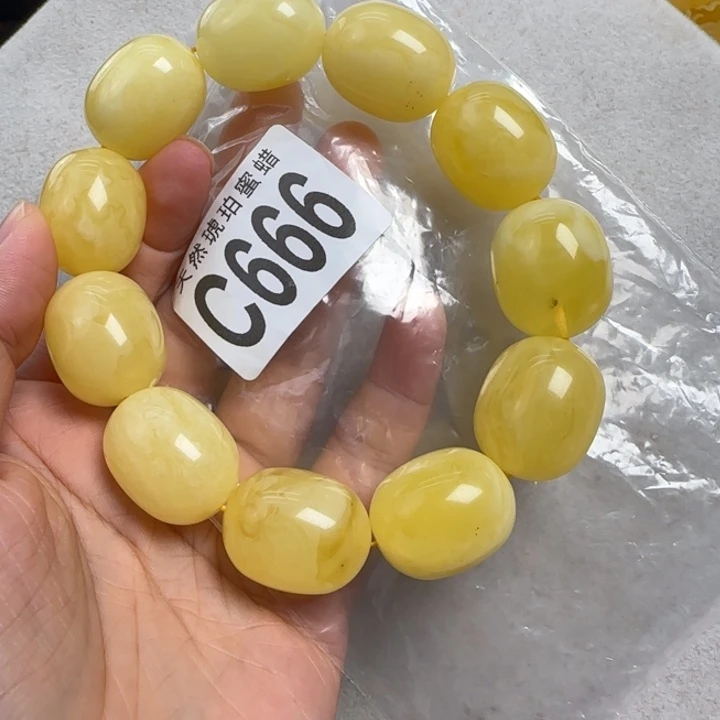 蜜蜡未镶嵌珠宝奇石微瑕19