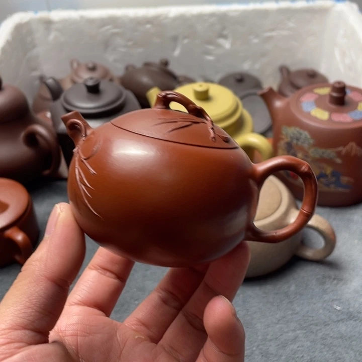 茶壶紫砂紫砂微瑕